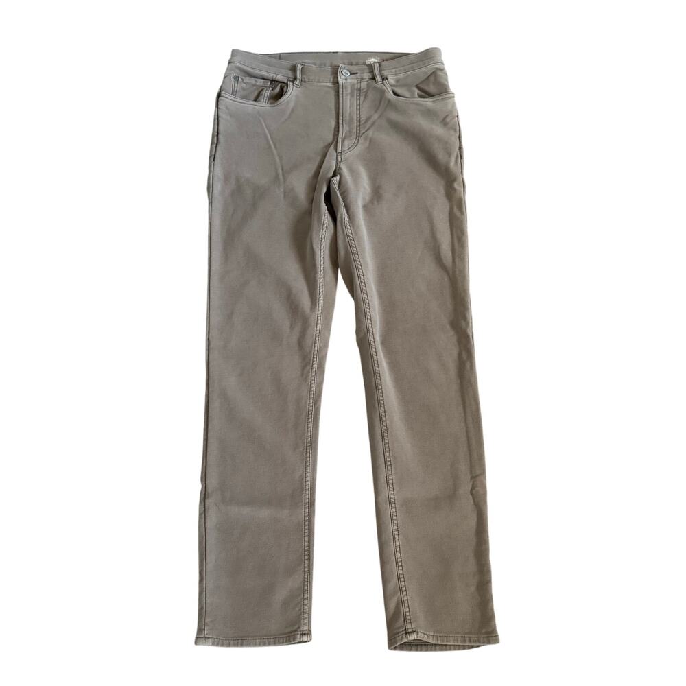 Faherty Stretch Terry 5-Pocket Pants Jeans Mens 33x30 (Act 30x30) Straight Slim